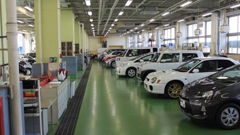 専門学校浜松工科自動車大学校 多種多彩な教材車