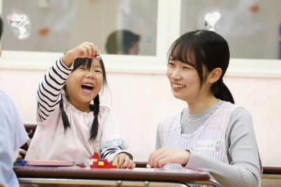 羽田幼児教育専門学校（女子） 春休みは「保育体験！」