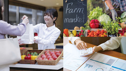 大阪農業園芸・食テクノロジー専門学校 ショップ営業を通して、販売・集客・マネジメントを学ぶ
