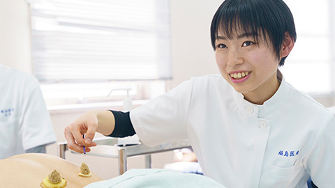 福島医療専門学校 トリプルライセンスを取得し、より幅広く相乗効果の高い治療が出来る治療家に！
