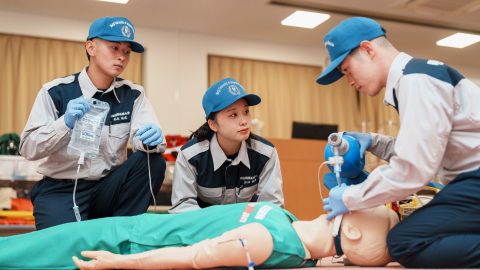 明治国際医療大学 多彩な実習プログラムにより、即戦力となる「救急救命士」を養成。