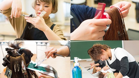 富山県理容美容専門学校 70年以上の歴史ある伝統校