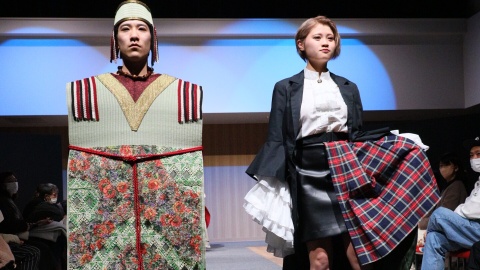 専門学校　岡山ファッションスクール 学園祭ファッションショー・制作展