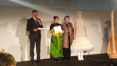上田安子服飾専門学校 イタリアの国際コンテストでグランプリ＆3位を受賞︕
