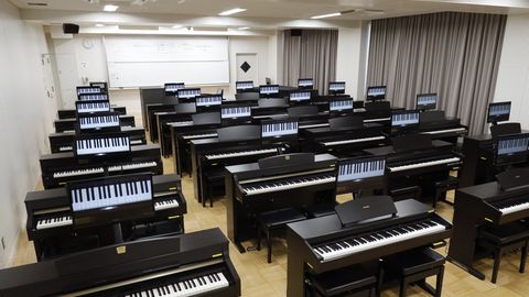 大阪常磐会大学 最新型のミュージックラボシステム