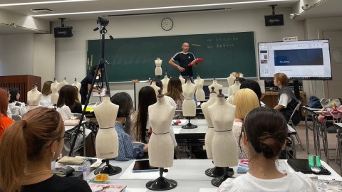 神戸ファッション専門学校 ファッションの本場パリの技術が学べる授業
