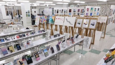 広島コンピュータ専門学校 広コンの学びの集大成、学生作品展を開催！