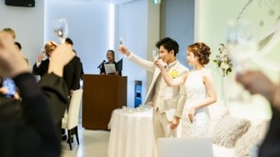 ■披露宴実習、ホンモノの結婚式をプロデュースする機会も！（小井手ファッションビューティ専門学校）