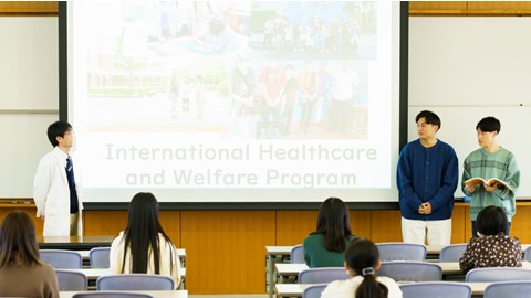 聖隷クリストファー大学 [全学部]「国際保健医療福祉プログラム」を通じ、グローバルな時代に必要とされる専門職者を育成