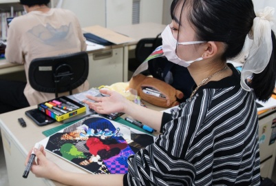 仙台デザイン専門学校 多彩な選択授業、応用技法も幅広く学ぶ