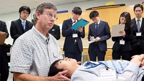 鳥取市医療看護専門学校 世界の最先端に触れ、 国際的な視野を養う海外研修