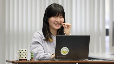 京都コンピュータ学院 最新のeラーニングシステム。3形態の授業パターンを準備