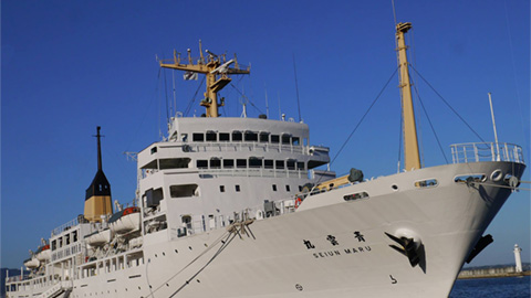 国立小樽海上技術短期大学校 大型練習船による実習訓練