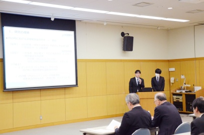 新潟産業大学 「柏崎に関する研究発表会」に参加しました