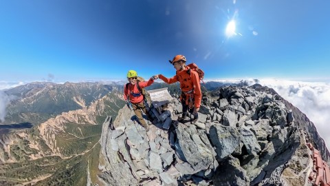 国際自然環境アウトドア専門学校 業界スタンダートの登山ガイド資格を取得