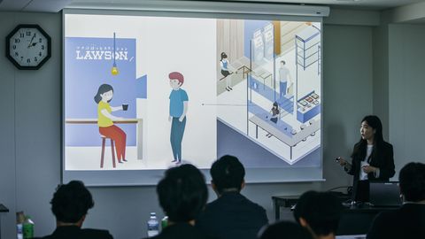 大阪工業技術専門学校 ローソン店舗リノベーションプロジェクト