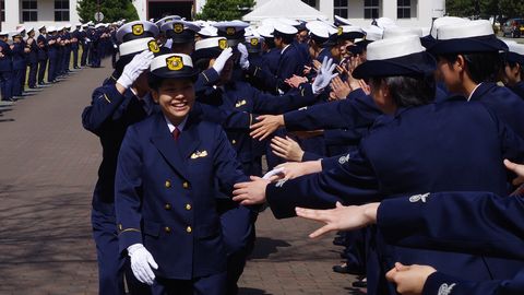 海上保安学校 採用と同時に国家公務員の身分を付与　入学金授業料等は０円、在学中に給料支給