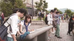 体験型・参加型授業の充実（福山市立大学）