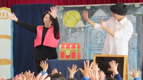 東奥保育・福祉専門学院 幼稚園出張保育