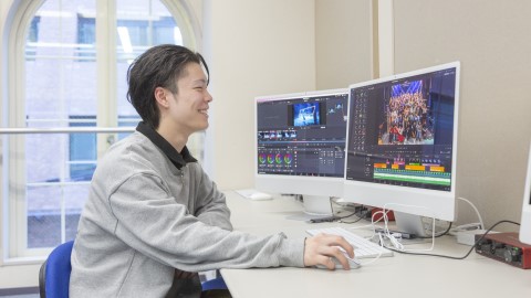 専門学校 札幌ビジュアルアーツ 道内唯一(※)の写真専科 動画撮影編集とデザインも学ぶ