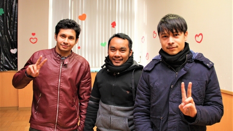 上野法律ビジネス専門学校 留学生と交流!