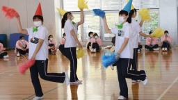 「生活発表会」「うんどう会」など体験重視！学生が中心となり、実践を通じて学びます。（広島文化学園短期大学）