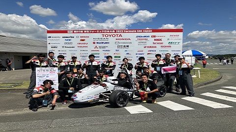 専門学校 日産京都自動車大学校 1級自動車工学科が学生 フォーミュラに参戦!