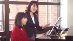 充実のピアノ指導で入学前からレッスン開始（四條畷学園短期大学）