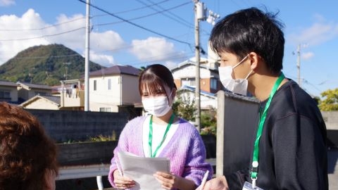 瀬戸内ナーシング学院 みんなで地域学習