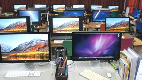 水戸電子専門学校 想像(創造)力を支える設備環境