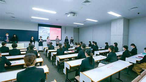 跡見学園女子大学 充実のキャリアサポート