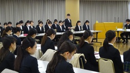 長期学校体験実習（報告会）（日本栄養大学）