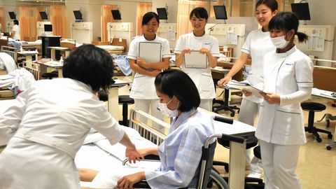湘南医療大学 臨床一貫型連携教育体制で一人ひとりをサポートする教育を展開