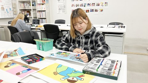 北海道芸術デザイン専門学校 産業デザイン学科（2年制） イラストレーション専攻
